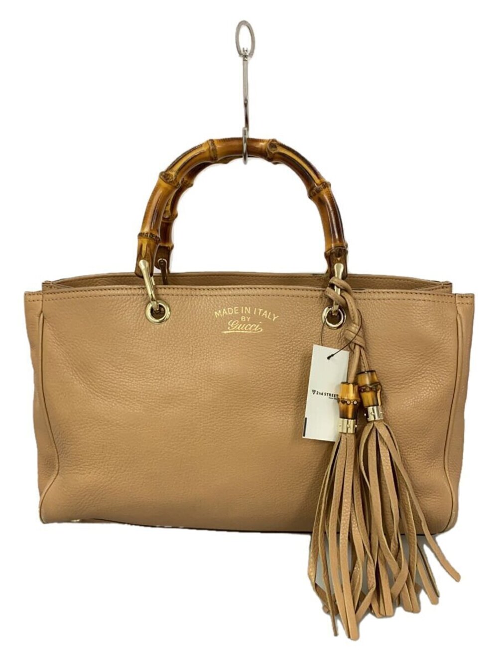 Gucci Handbag Bamboo Shopper Leather